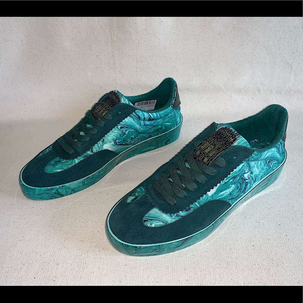 Scotch & Soda Marble Green Sneakers